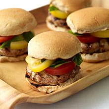 Italian Turkey Burgers Photo